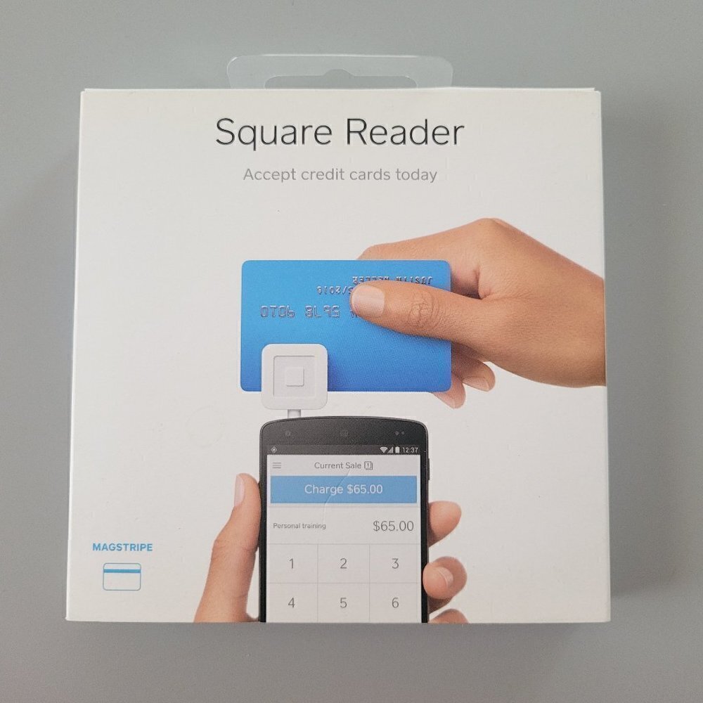 NEW Square Credit Card Reader Mobile Plug In White - Picture 6 of 6